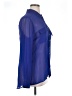 Guess 100% Polyester Color Block Blue Long Sleeve Blouse Size XL - photo 4