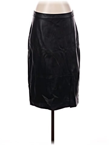 Ann Taylor Faux Leather Skirt (view 1)