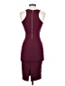 Privy Solid Burgundy Cocktail Dress Size S - photo 2
