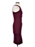 Privy Solid Burgundy Cocktail Dress Size S - photo 4