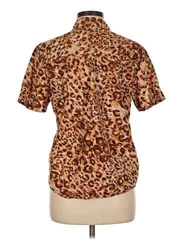 Karen Scott Sport Short Sleeve Blouse (view 2)