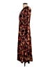 Prabal Gurung Paisley Orange Casual Dress Size S - photo 5