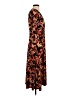 Prabal Gurung Paisley Orange Casual Dress Size S - photo 4
