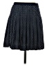 J.Crew 100% Polyester Polka Dots Blue Casual Skirt Size 4 (petite) - photo 2