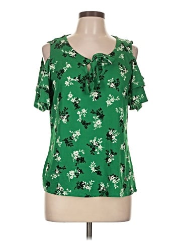 Adrienne Vittadini Short Sleeve Blouse (view 1)
