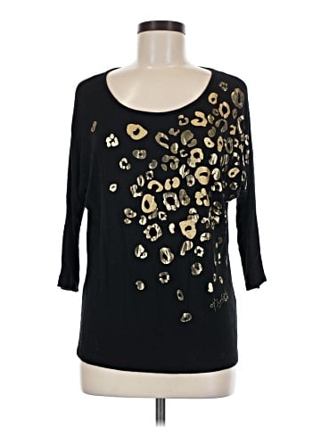 Thalia Sodi 3/4 Sleeve T-Shirt (view 1)