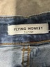 Flying Monkey Solid Blue Jeans Size 27 waist - photo 7