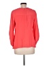Lela Rose Red 3/4 Sleeve Blouse Size Med - photo 2