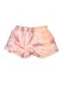 Roxy 100% Viscose Tie-dye Pink Shorts Size 14 - photo 2
