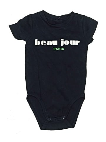 Jacadi Short Sleeve Onesie (view 1)