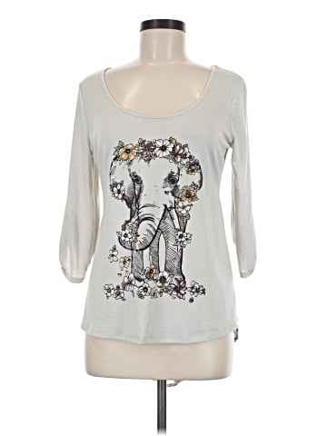 About A Girl 3/4 Sleeve Top (view 1)