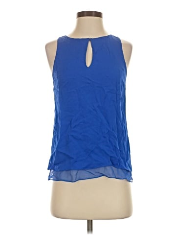 Diane von Furstenberg Sleeveless Silk Top (view 1)