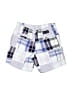 Janie and Jack 100% Cotton Plaid Blue Shorts Size 6-12 mo - photo 2