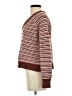 Madewell 100% Cotton Stripes Brown Pullover Sweater Size XS - photo 5