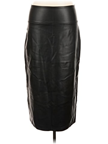 Electric & Rose Faux Leather Skirt (view 1)