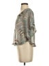 Delia's 100% Polyester Gray 3/4 Sleeve Blouse Size S - photo 5