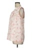 Talbots 100% Polyester Pink Sleeveless Blouse Size L - photo 5