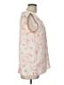 Talbots 100% Polyester Pink Sleeveless Blouse Size L - photo 4