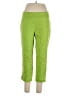 Renuar Solid Green Active Pants Size 10 - photo 1