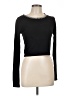 Aster Black Long Sleeve Top Size L - photo 1