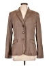 Anne Klein Brown Wool Blazer Size 12 - photo 1