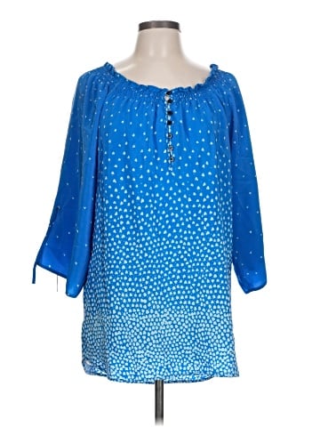 Yumi Kim 3/4 Sleeve Silk Top (view 1)