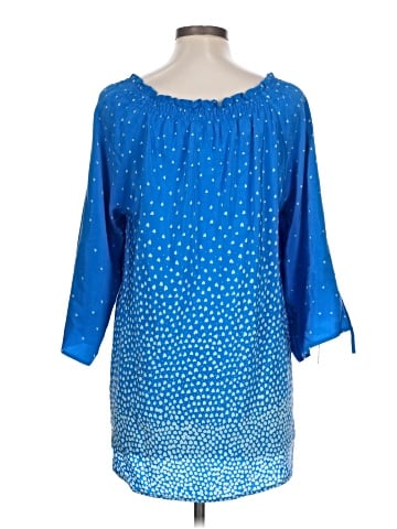 Yumi Kim 3/4 Sleeve Silk Top (view 2)