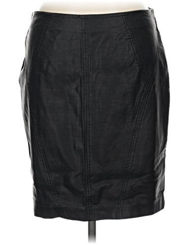 Banana Republic Factory Store Faux Leather Skirt (view 1)
