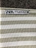 Zara Silver Short Sleeve T-Shirt Size S - photo 7