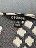 George Polka Dots Black Casual Dress Size M - photo 7