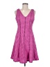 J.Crew 100% Polyester Hearts Pink Cocktail Dress Size 6 - photo 1
