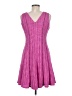 J.Crew 100% Polyester Hearts Pink Cocktail Dress Size 6 - photo 2