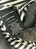 Who What Wear 100% Polyester Stripes Black 3/4 Sleeve Blouse Size L - photo 8