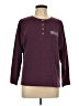 Harley Davidson Burgundy Long Sleeve Henley Size L - photo 1