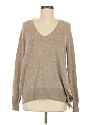 White + Warren Long Sleeve Top (view 1)
