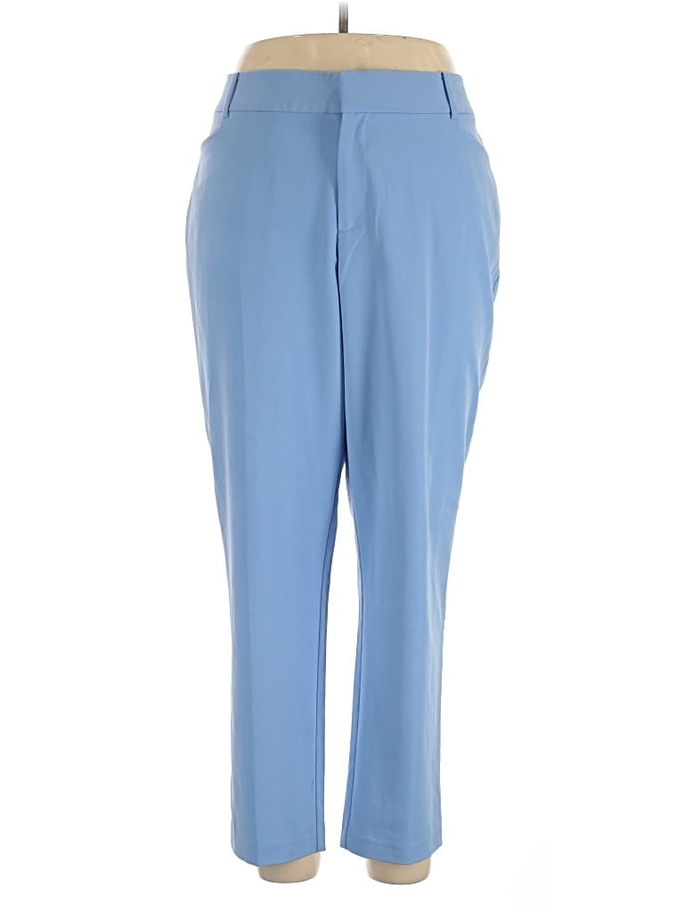 Pre-owned Eloquii Casual Pants In Blue