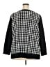 Woman Within Houndstooth Black Pullover Sweater Size 26 (2X) - photo 2