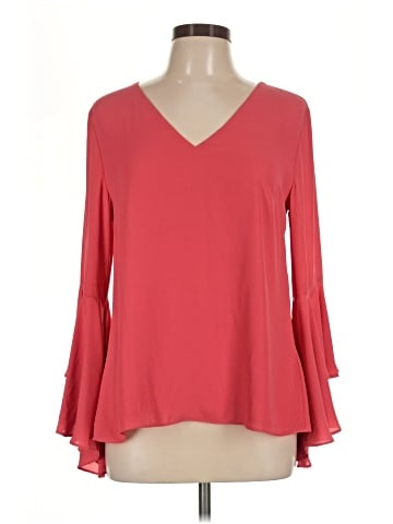 White House Black Market Long Sleeve Blouse (view 1)