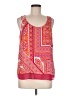 Rose + Olive 100% Polyester Pink Tank Top Size M - photo 1