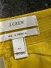 J.Crew 100% Wool Solid Yellow Wool Skirt Size 0 (petite) - photo 4