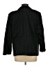Susan Graver 100% Cotton Houndstooth Black Blazer Size L - photo 2