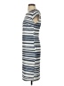 Papillon Stripes Blue Casual Dress Size S - photo 5