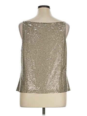 White House Black Market Sleeveless Blouse (view 2)