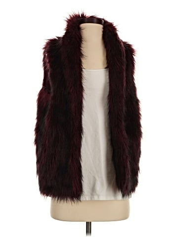 BCBGeneration Faux Fur Vest (view 1)