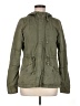 Divided by H&M 100% Cotton Solid Green Jacket Size 8 - photo 1