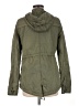 Divided by H&M 100% Cotton Solid Green Jacket Size 8 - photo 2