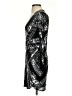 Express 100% Polyester Metallic Silver Cocktail Dress Size S - photo 5