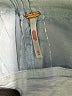 Free People 100% Polyester Graphic Teal Shorts Size M - photo 3
