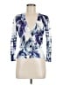 Cache Blue 3/4 Sleeve Top Size M - photo 1