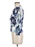 Cache Blue 3/4 Sleeve Top Size M - photo 5